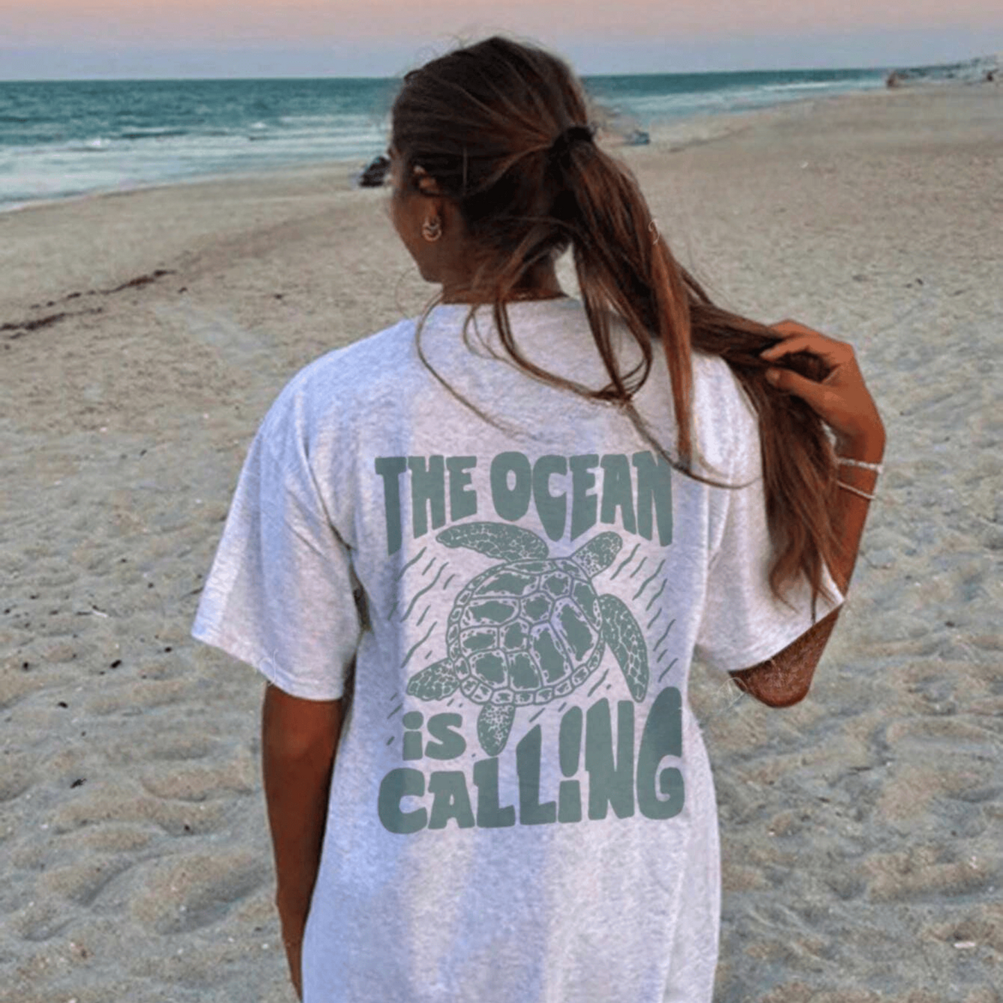 The Ocean Is Calling Tee V2