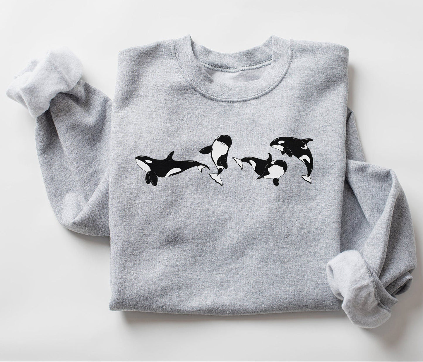 Orca Whale Sweatshirt V2