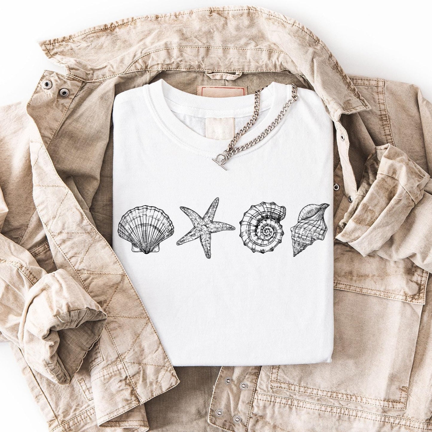 Seashells Vintage Tee