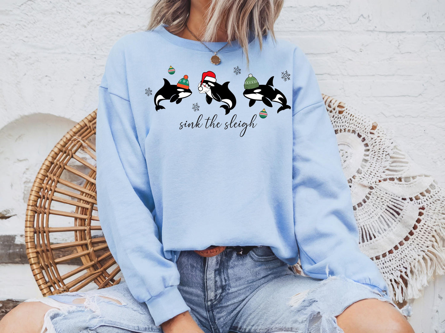 Orca Christmas Sweatshirt V3