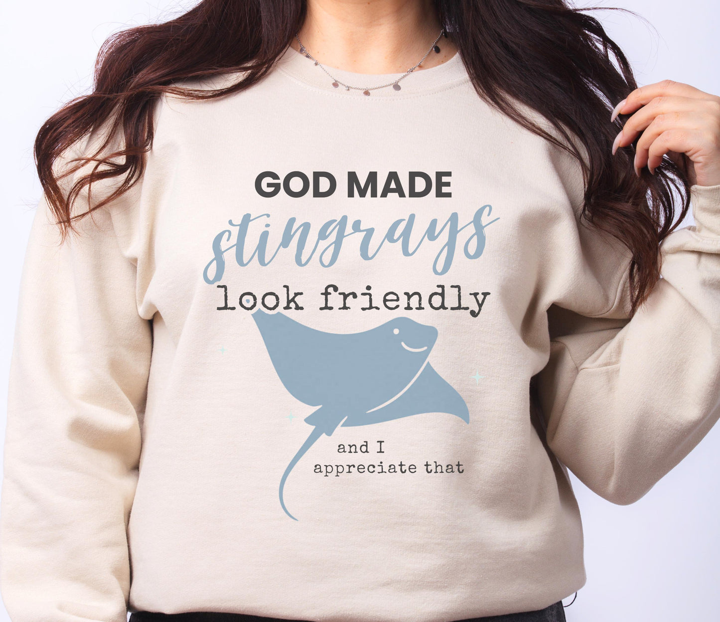 Friendly Stingrays Sweater