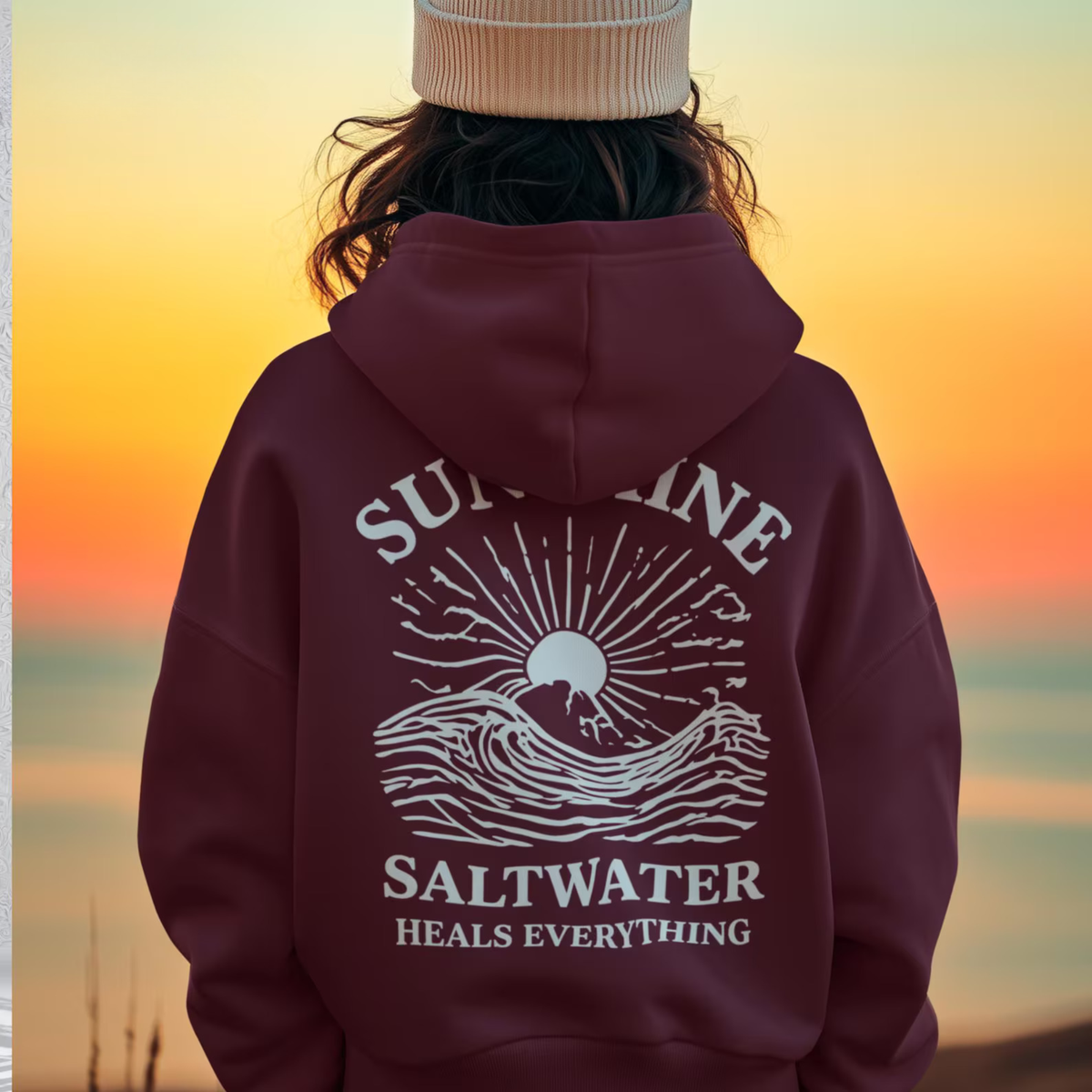 Saltwater Heals Everything Hoodie