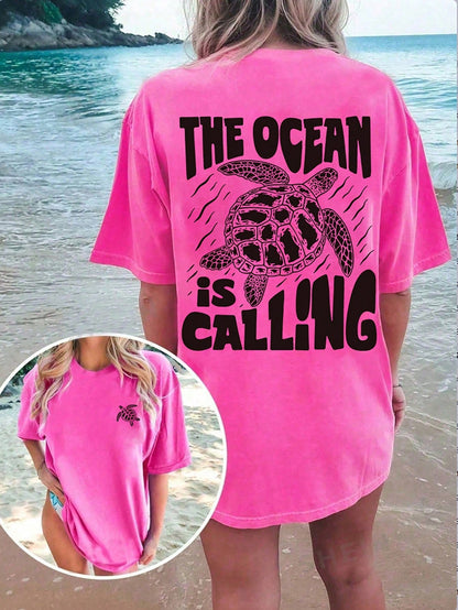 The Ocean Is Calling Tee V3
