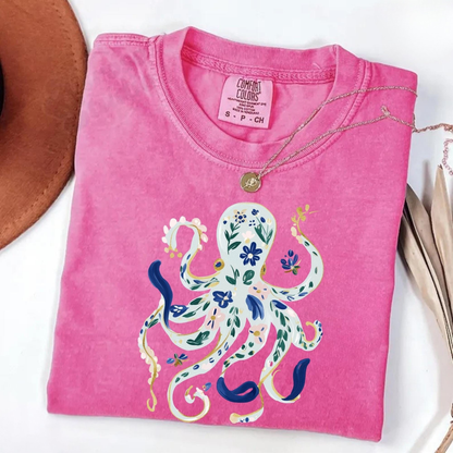 Boho Octopus Shirt
