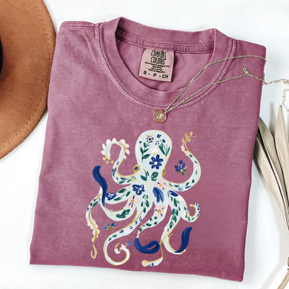 Boho Octopus Shirt