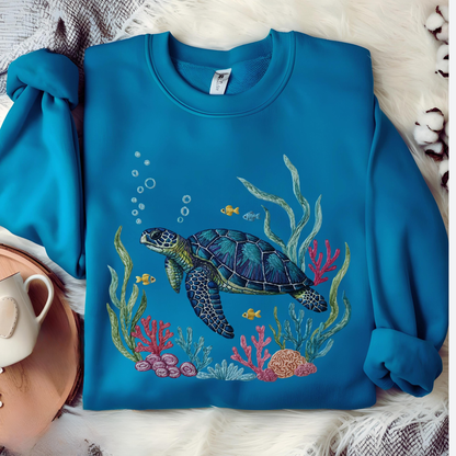 Ocean Turtle Sweatshirt 2