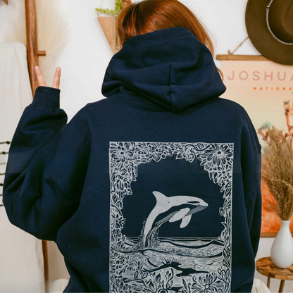 Ocean Graphic Whale Sweatshirt