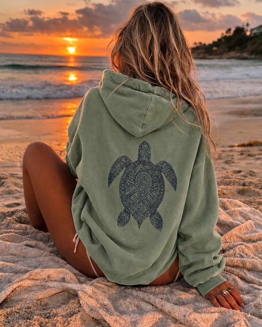 Turtle Mandala Hoodie