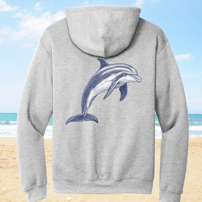 Beach Dolphin Hoodie V2