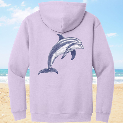 Beach Dolphin Hoodie V2