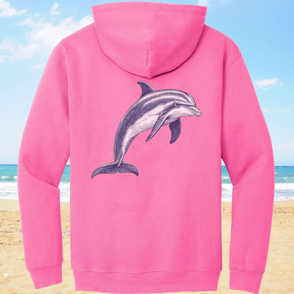 Beach Dolphin Hoodie V2