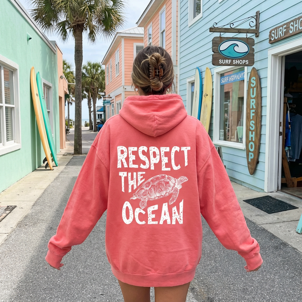 Respect The Ocean Hoodie