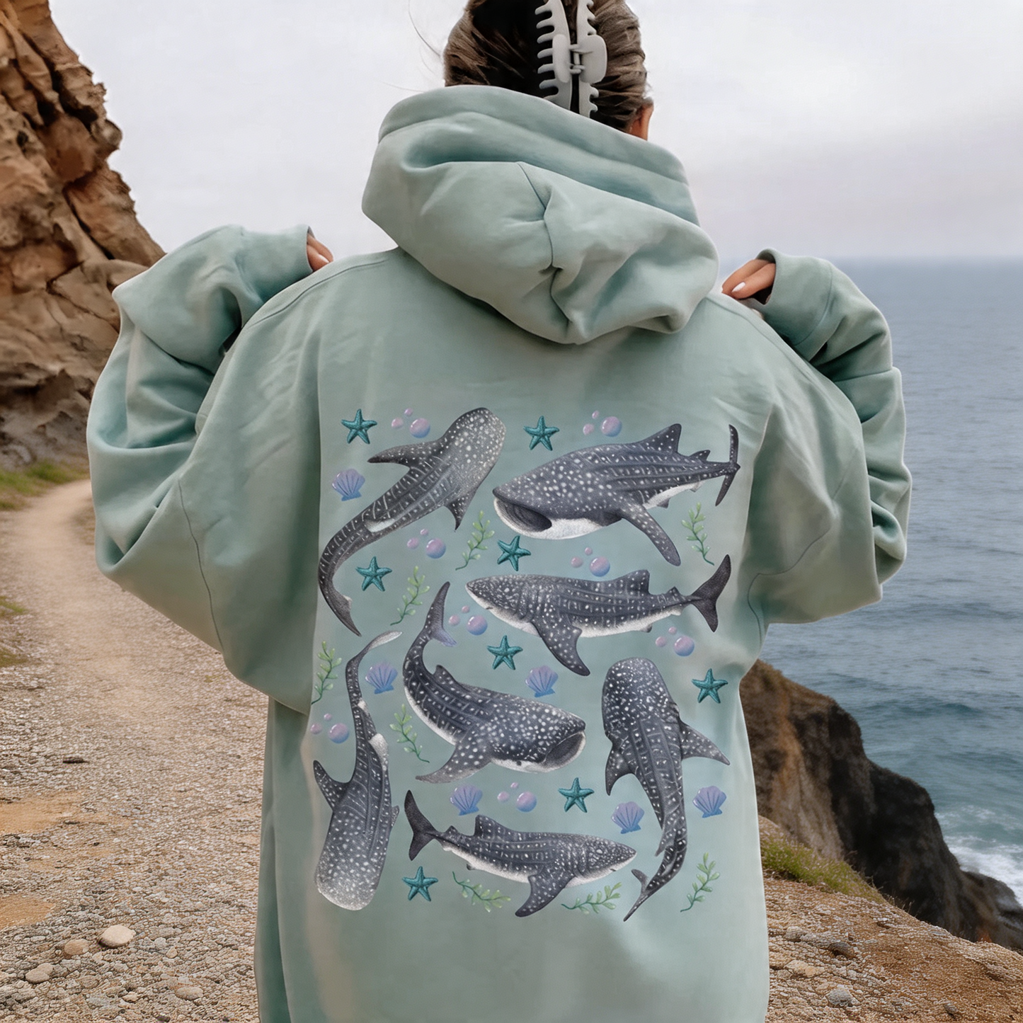 Whale Shark Hoodie V12