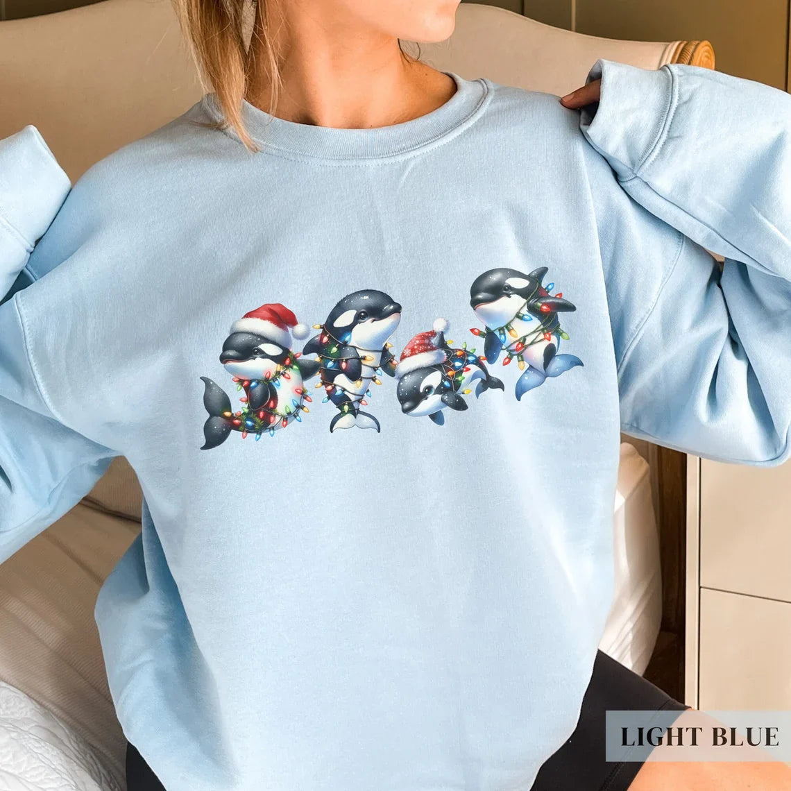 Orca Christmas Sweater