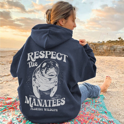 Respect The Manatees Hoodie