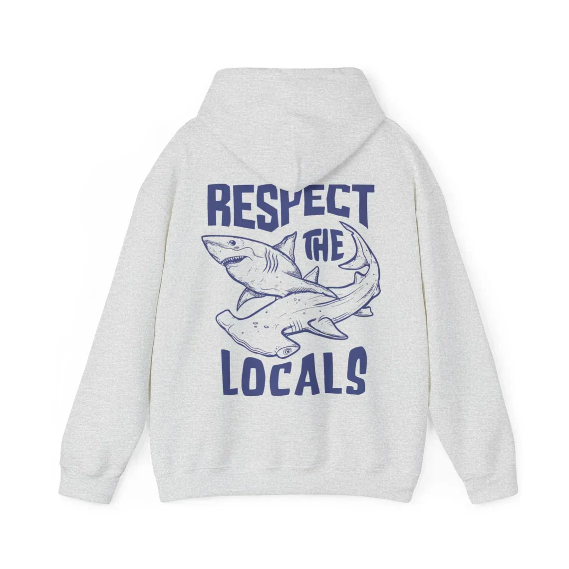 Respect The Locals Shark Hoodie V3