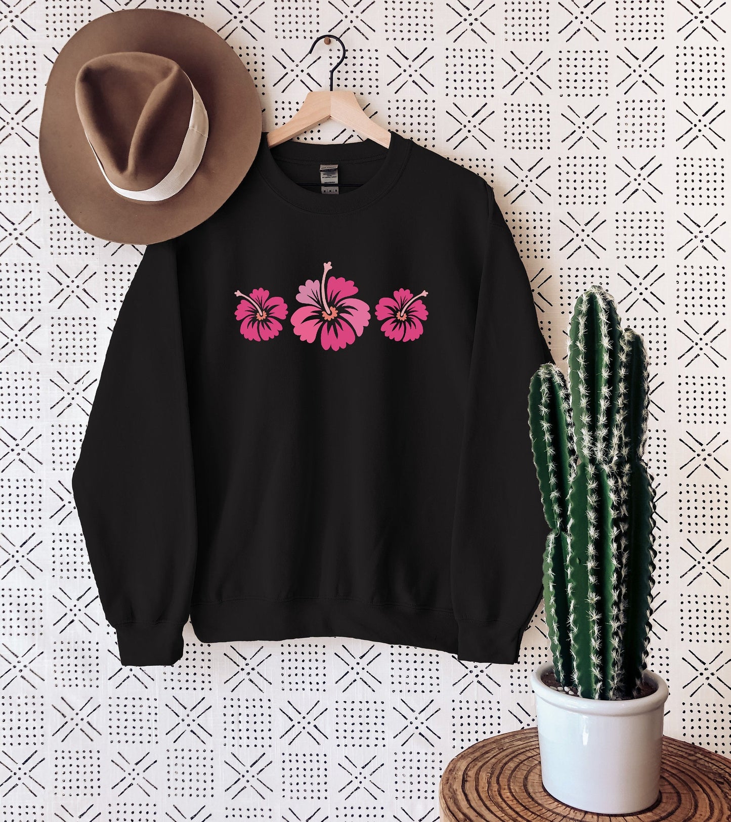Hibiscus Flower Sweater V2