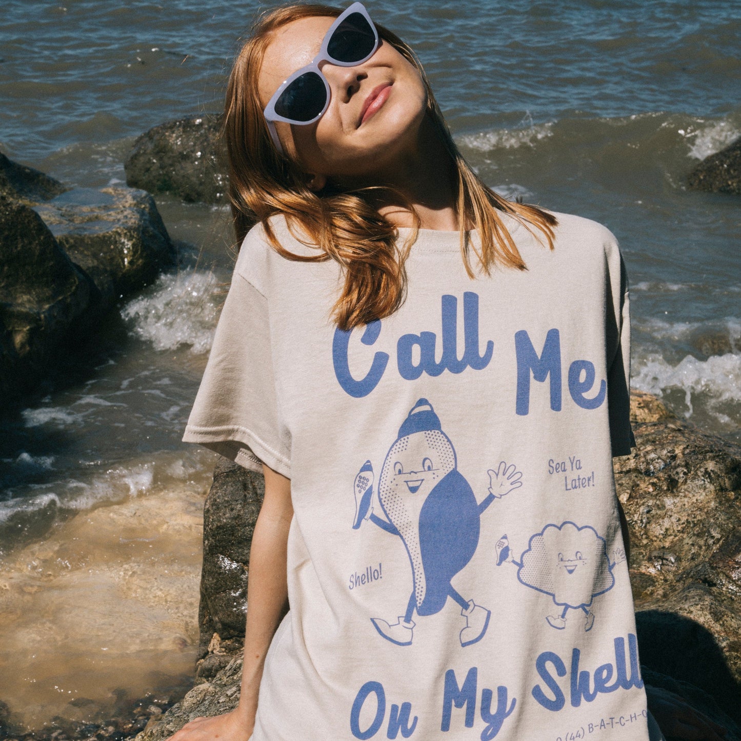 Call Me On My Shell T-Shirt