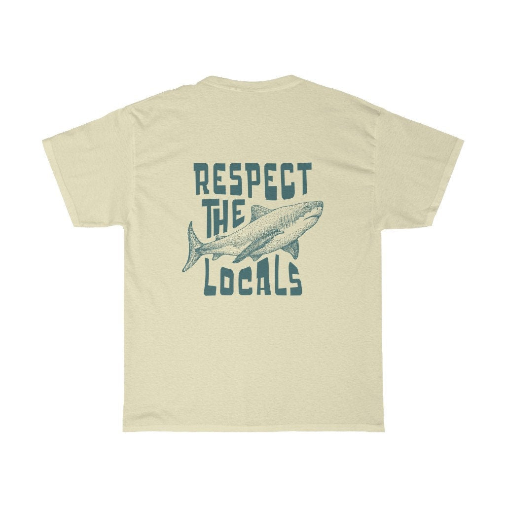 Respect The Locals Shark Tee V2