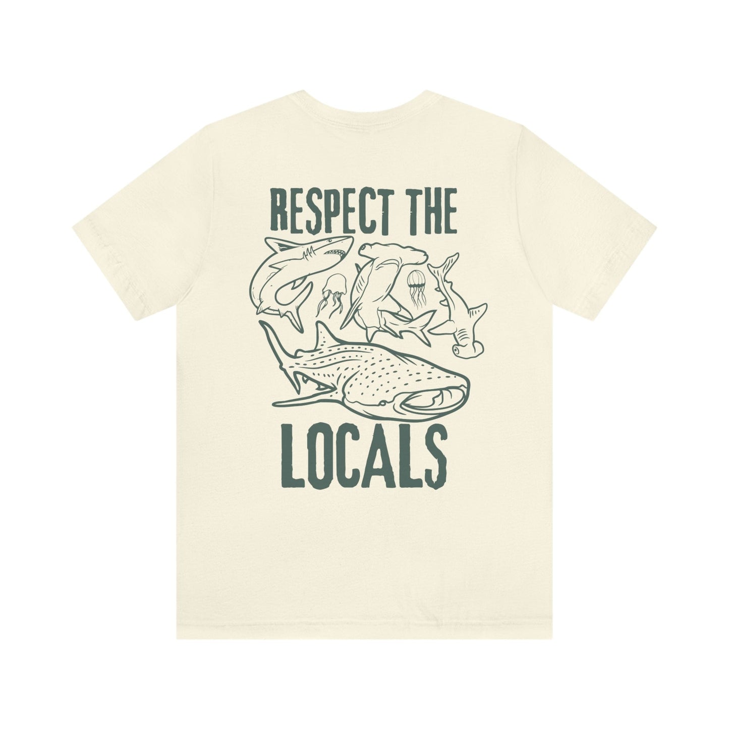 Respect The Locals Shark Tee V3