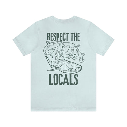 Respect The Locals Shark Tee V3