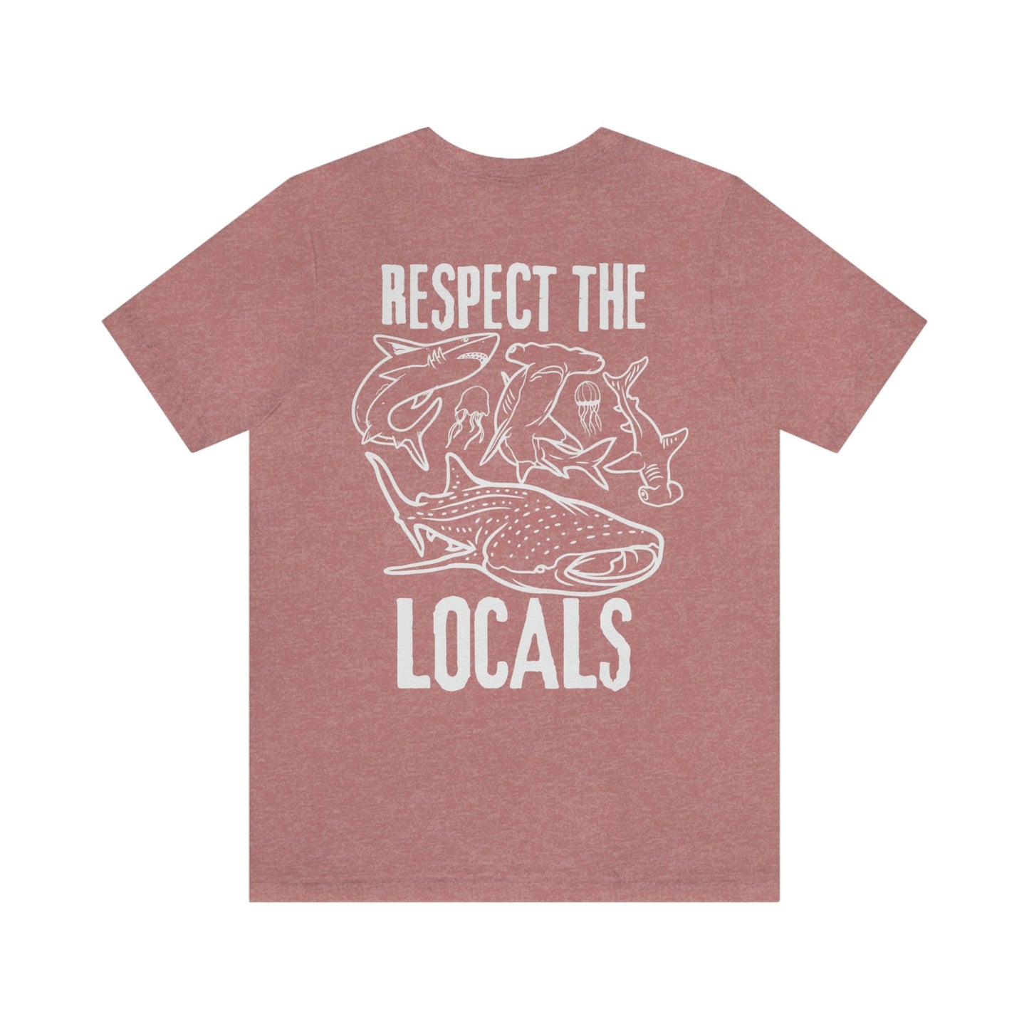 Respect The Locals Shark Tee V3