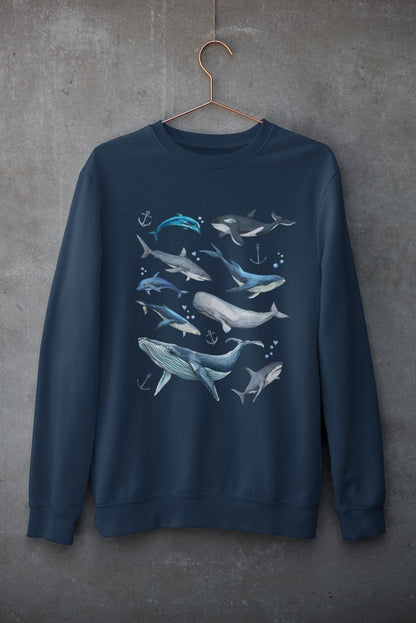 The Whale Crewneck Sweatshirt