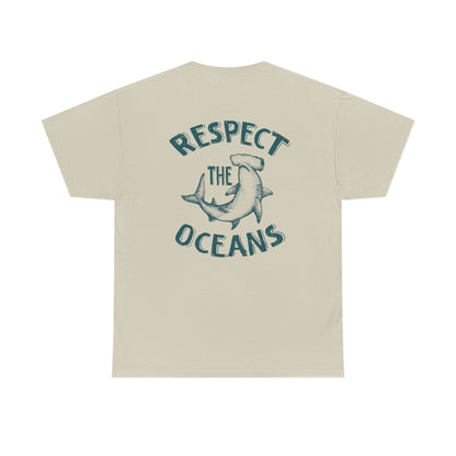 Respect The Oceans Hammerhead Tee