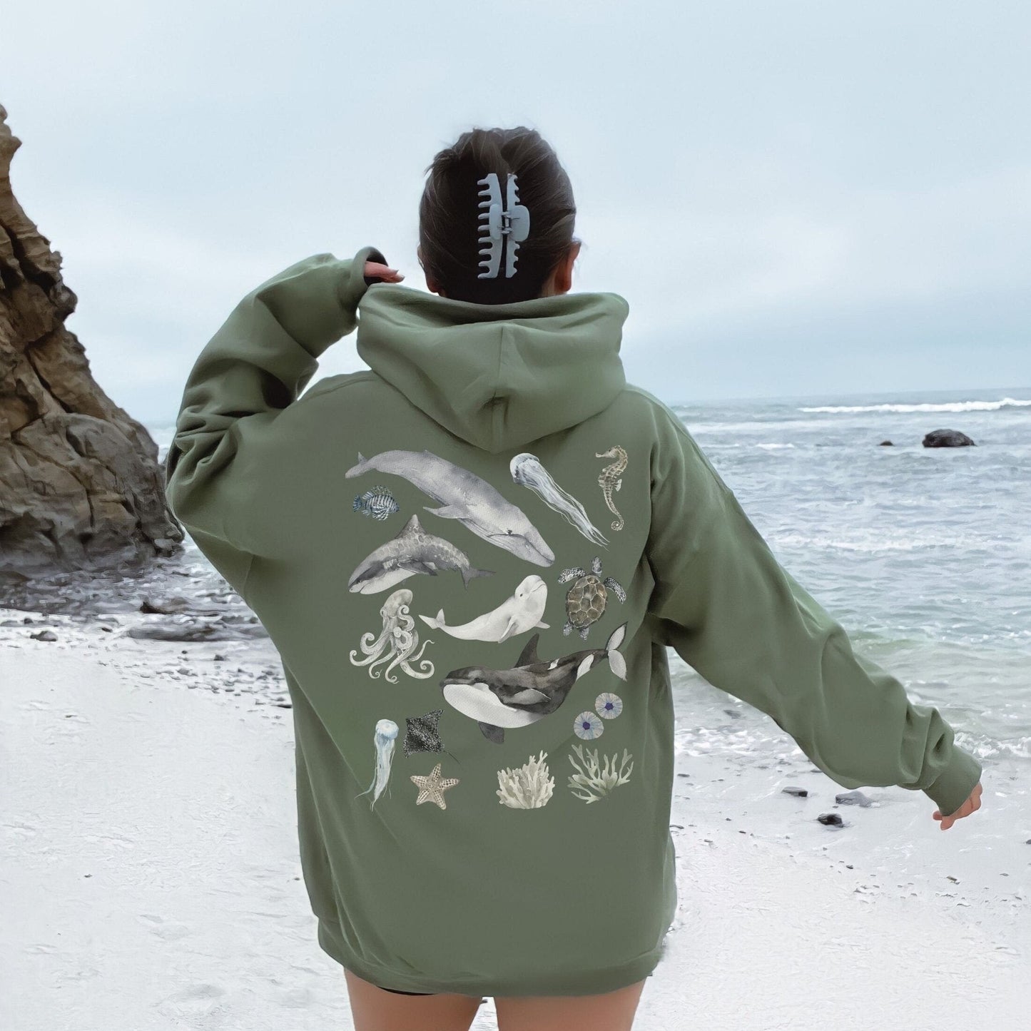 Marine Animal Hoodie V2