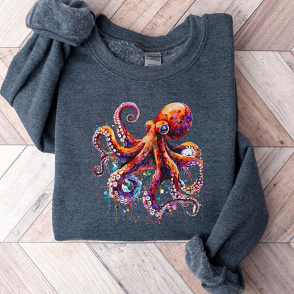 Octopus Vibrant Sweater