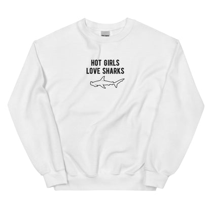 Hot Girls Love Sharks Sweater