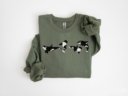 Orca Whale Sweater