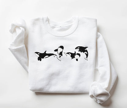Orca Whale Sweatshirt V2