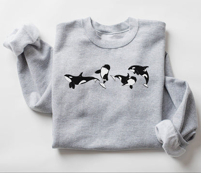 Orca Whale Sweatshirt V2