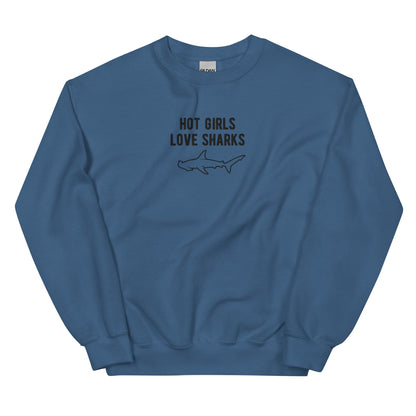 Hot Girls Love Sharks Sweater