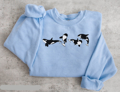Orca Whale Sweatshirt V2