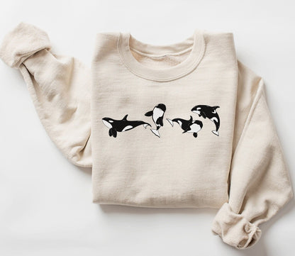 Orca Whale Sweatshirt V2