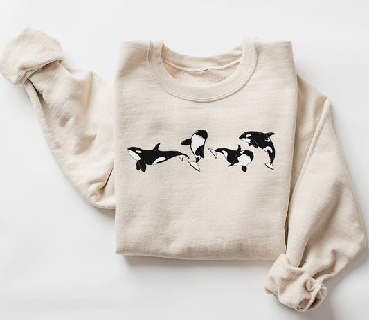 Orca Whale Sweatshirt V2