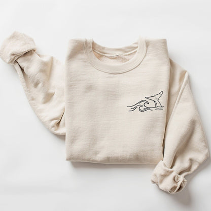 Whale Tail Sweater