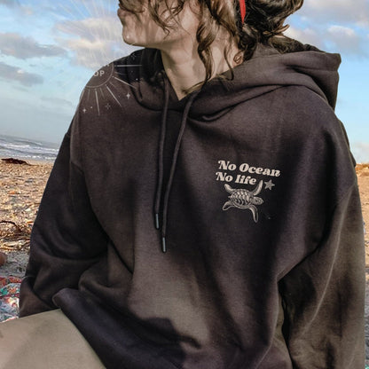 No Ocean No Life Hoodie