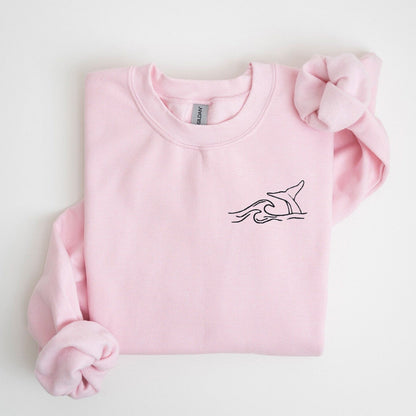 Whale Tail Sweater