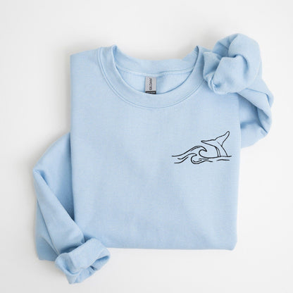 Whale Tail Sweater