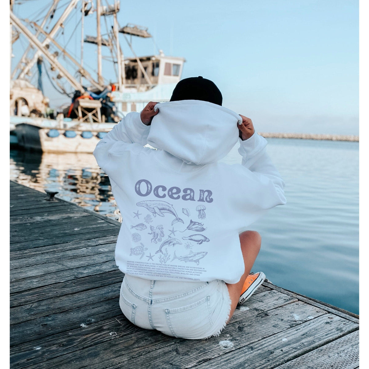 Ocean Inspired Style Hoodie
