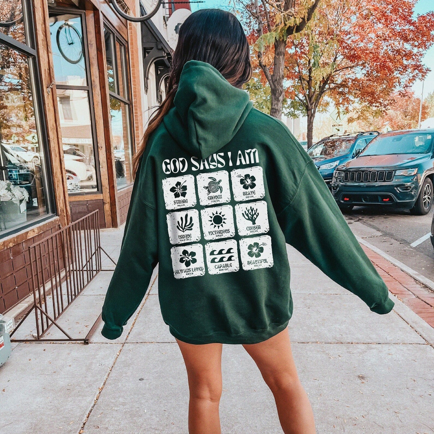Faith Ocean Hoodie