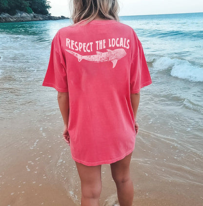 Respect The Locals Shark Tee