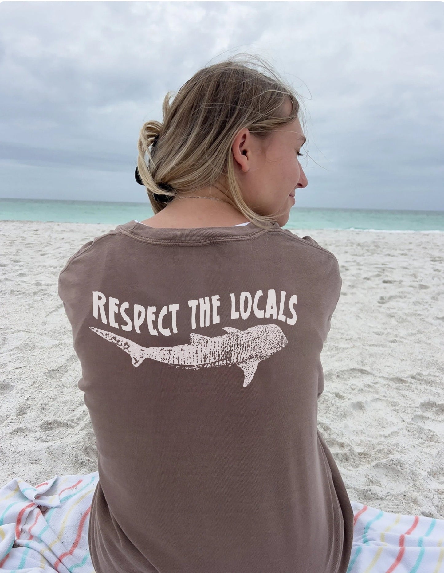 Respect The Locals Shark Tee