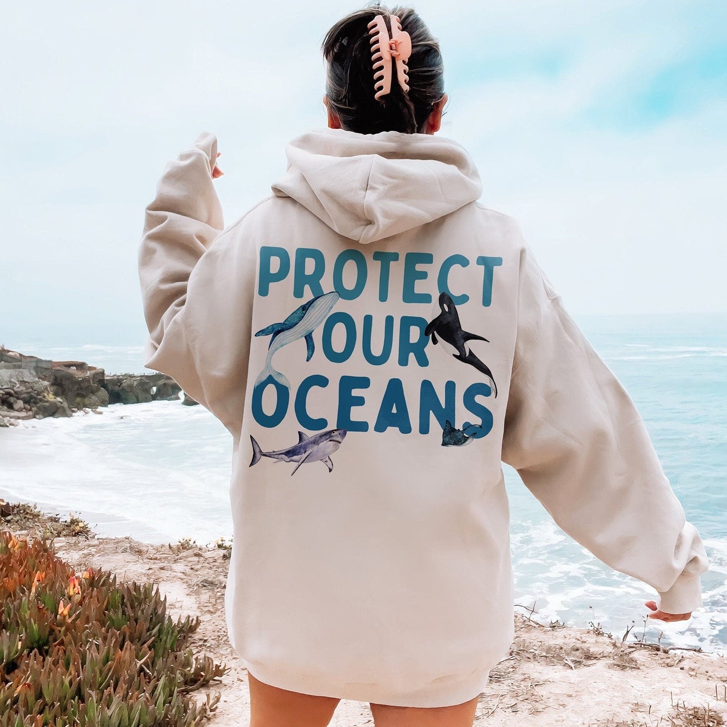 Protect Our Oceans Hoodie V11