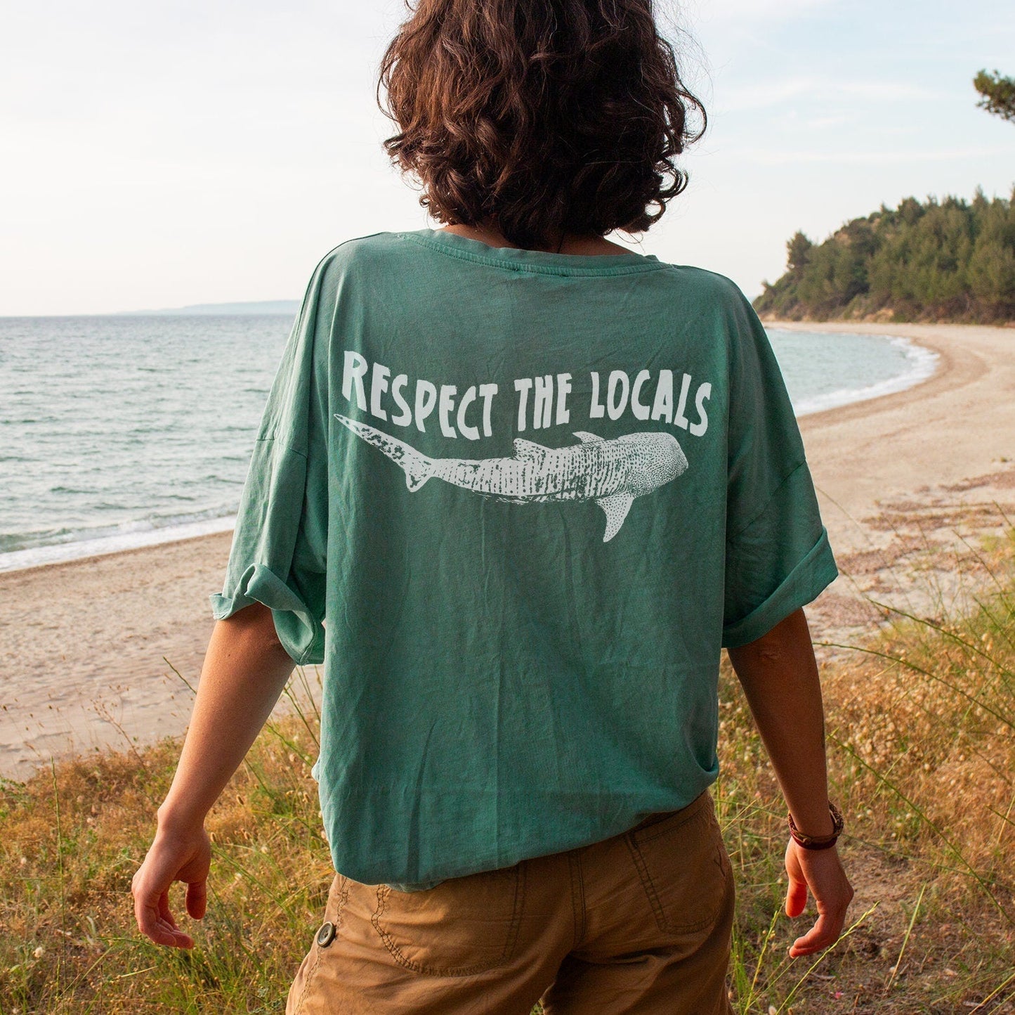 Respect The Locals Shark Tee