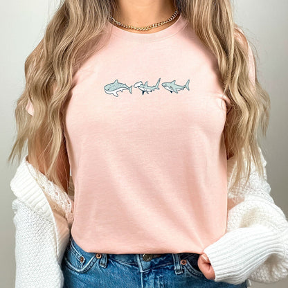 Minimalistic Shark T-Shirt