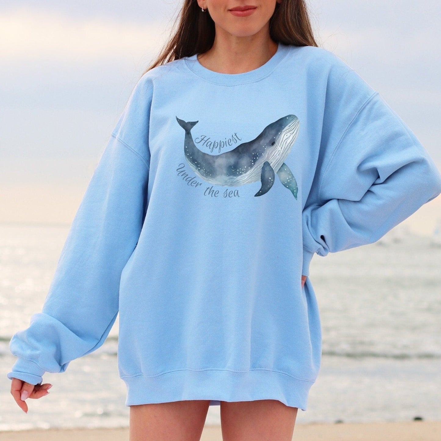 Blue Whale Sweater